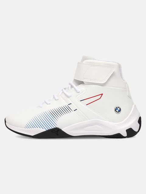 PUMA BMW M Motorsport A3rokart Mid Sneakers (White, UK 7) - Image 7