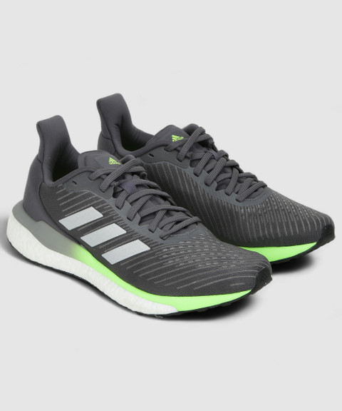 adidas gazelle silver green womens adidas Solar Drive Boost Running Shoes | Core Black main image 1