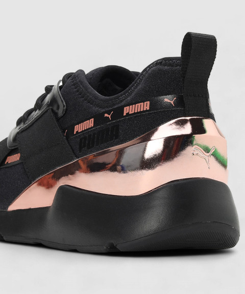 puma sneaker schwarz puma schuhe schwarz rosegold