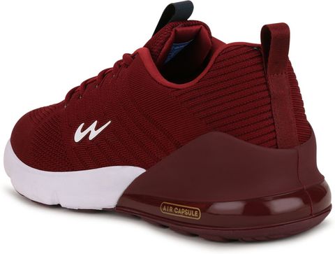CAMPUS MIKE (N) Running Shoes For Men (Burgundy , 10) - Image 8