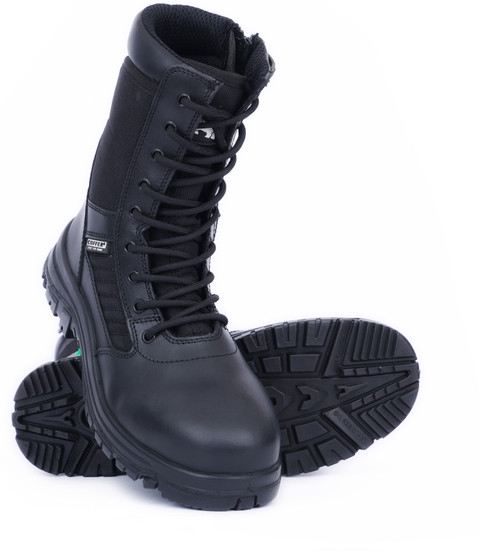 Coffer Safety Coffer Safety Men's Black Leather Boots 1223 (Size 5) Boots  For Men