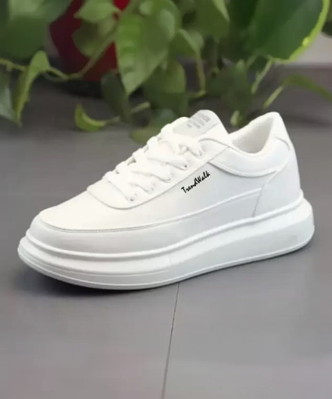 TrendWalk Sneakers For Men (White) Sneakers For Men