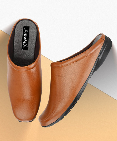 Leather Latest Half Shoes MEN LEATHER HALF SHOE 203414