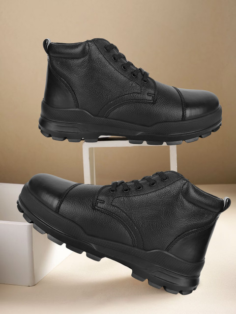 LANCER POLICE SHOES LFT-1903BLK Outdoors For Men