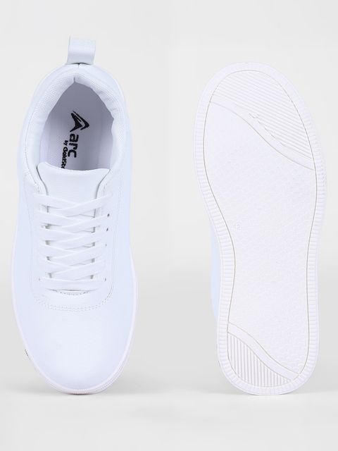 GOLDSTAR ARC Sneakers for Men (White, UK 9) - Image 5