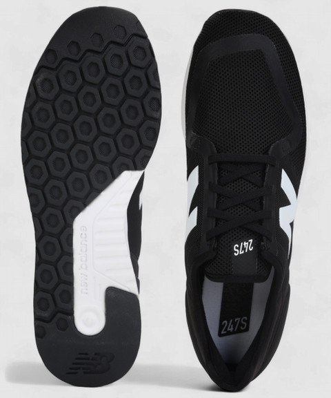 Athletic Shoes Mens New Balance 247 Black Running Shoes New
