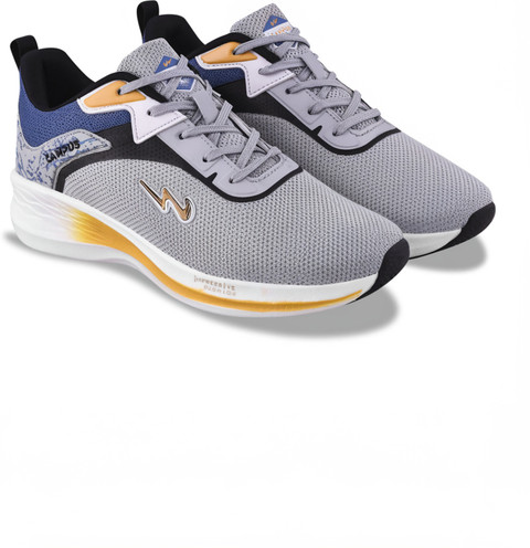 CAMPUS CAMP APEX Men's Sports Shoes Comfy Yoga Max Insole with Ball-Tech  Lace-Up Running Shoes For Men