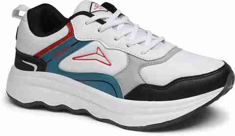 JQR KINETIX Running Shoes for Men (White, UK 7) - Image 5