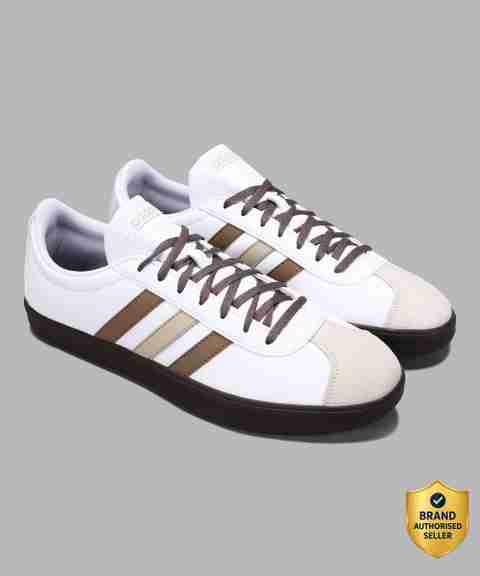 ADIDAS VL COURT BASE IKD Sneakers For Men (White , 6) - Image 5