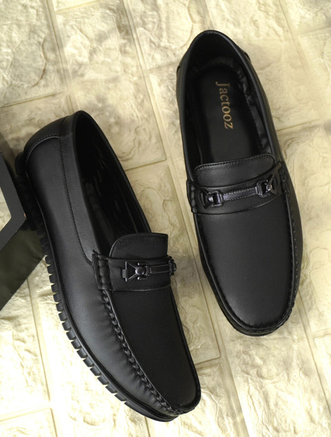 Jactooz JACTOOZ New Stylish Loafer Shoes for Men Loafers for Men BLACK_7  Loafers For Men