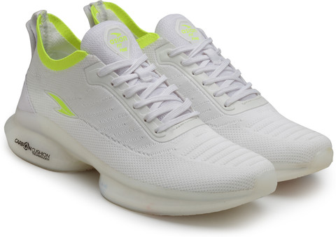 asian Carbon-03 White Sports,Gym,Training,Walking,Stylish Running Shoes For  Men
