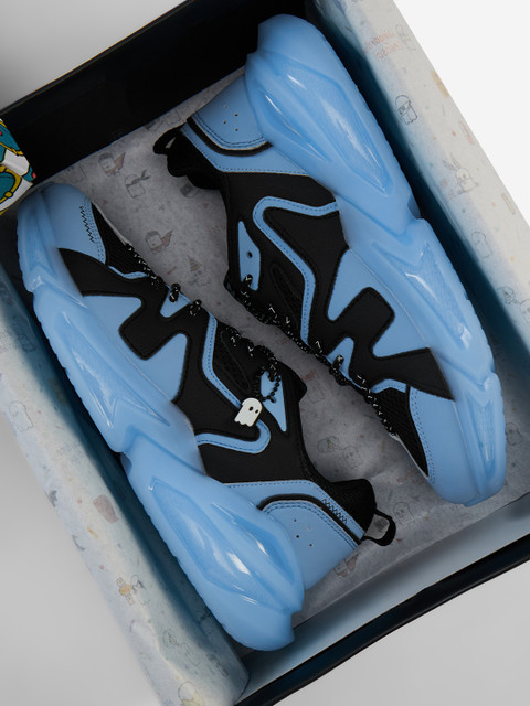 The Souled Store Urban Blaze: Reverb Azure Sneakers For Men - Buy