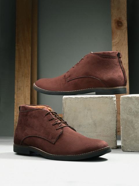 Hirel's Suede Chukka Boots For Men
