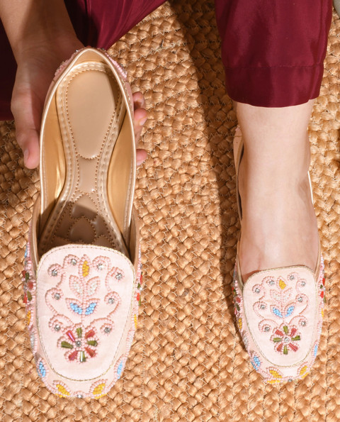 Froh Feet Traditional Juttis Bellies for Women Girls Ethnic Wear  Footwear Jutis For Women