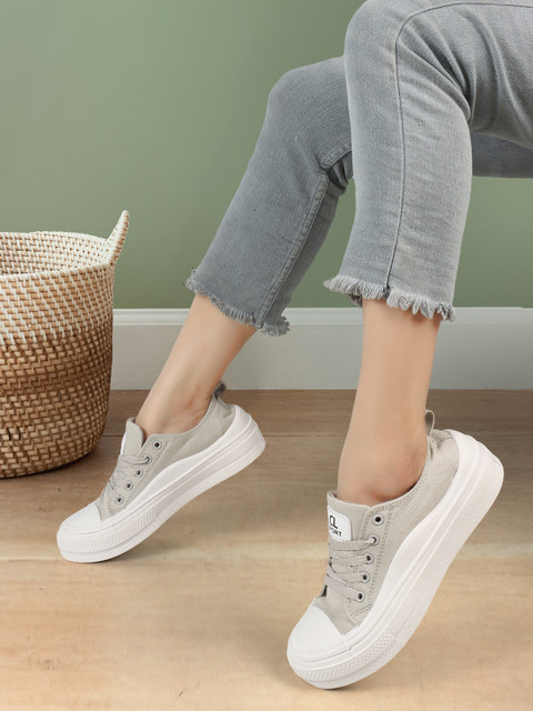 CARLTON LONDON Women Lightweight Textile Comfort Insole Contrast