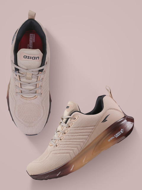 asian Crystal-13 Beige sky Sports Transparent Sole Technology For Men