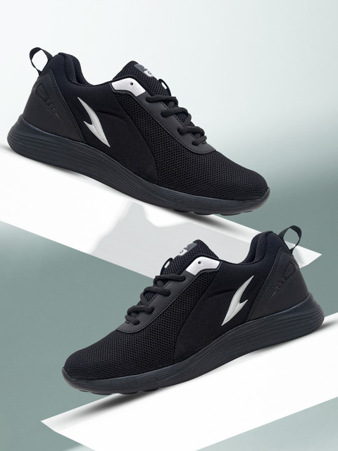 asian Captain-13 Running shoes for boys sports shoes for men Latest  Stylish Casual sneakers for men Lace up lightweight black shoes for  running,