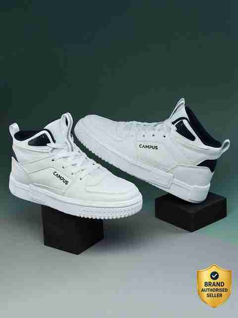 Campus OG-22 High Tops Men's Sneakers, White, Size 8 - Image 2