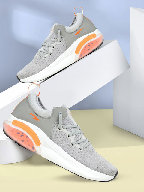 asian Rider-01 light grey Running Shoes for Men I Sport Shoes for Boys with  Beads Technology Sole for Extra Jump I Memory Foam Insole Running Shoes