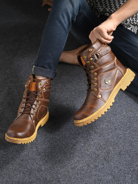 BIG FOX Fighter 555 Boots For Men - Buy BIG FOX Fighter 555 Boots