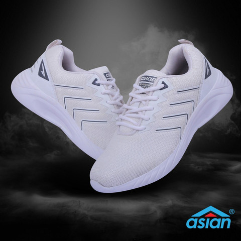 asian Plasma-05 White Sports,Walking,Casual, Sneakers For Men