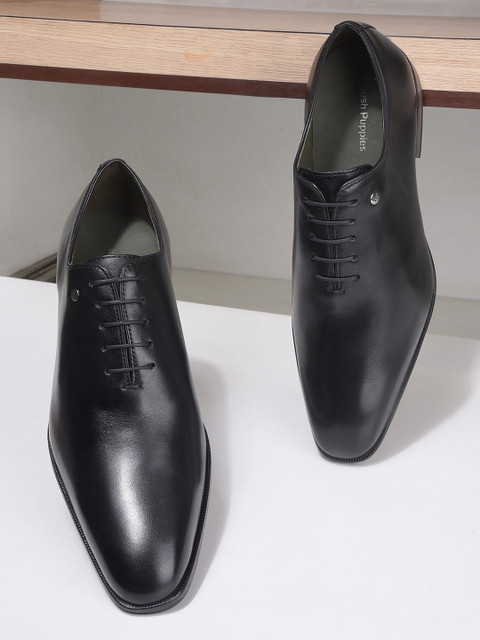 HUSH PUPPIES Men's Leather Shoes | Classic Lace-Up Design Lace Up For Men -  Buy HUSH PUPPIES Men's Leather Shoes | Classic Lace-Up Design Lace Up For  Men Online at Best Price -