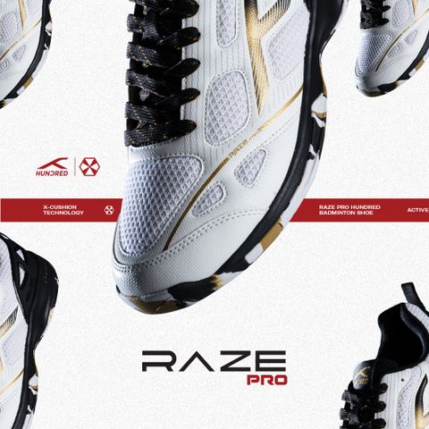 Hundred Raze Pro Badminton Shoes For Men - Buy Hundred Raze Pro