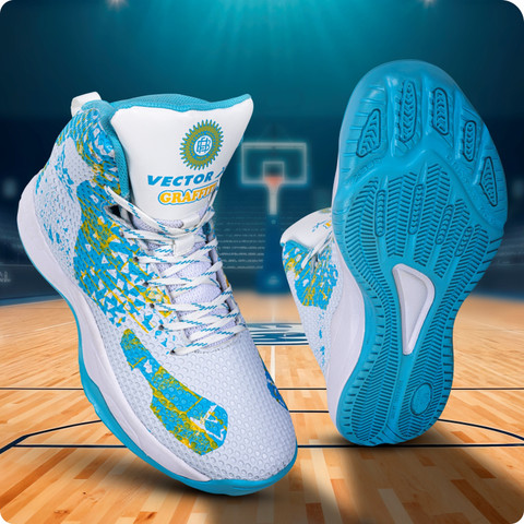 VECTOR X GRAFFITI 3D Texture TPU Fusing |Eva Phylon, Rubber Sole