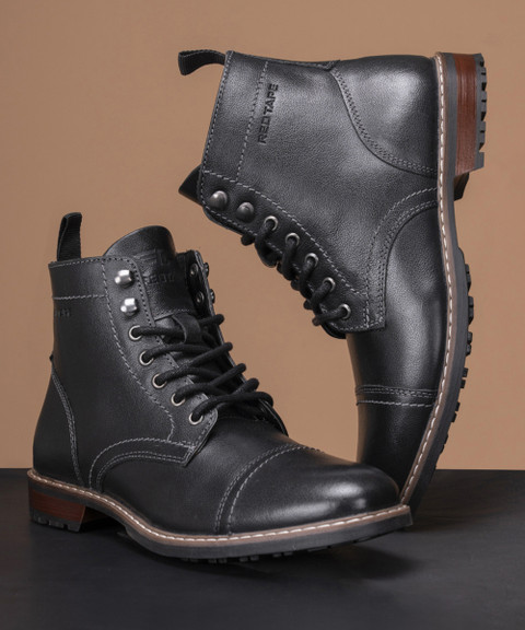 RED TAPE Genuine Leather Ankle Length Soft Cushioned Insole