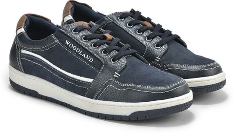 WOODLAND Casual Daily Wear Lightweight Breathable Comfortable Sneakers For Men (Navy , 8) - Image 6