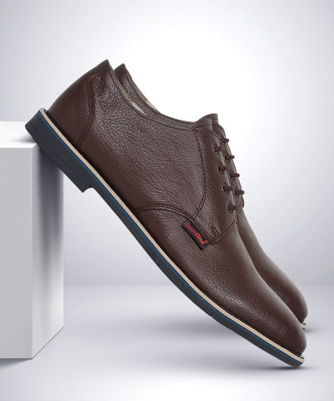 SeeandWear Formal Shoes Lace Up For Men Buy Brown Color