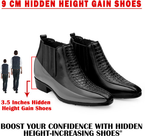 YUVRATO BAXI Black Casual Formal Slipon Outdoor Shoe And Party