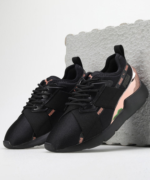 Casual Shoes Puma Muse Satin Women\u0026#039;s Sneakers PUMA Muse X-2 Metallic  V1 Sneakers For Women Buy PUMA Muse X-2