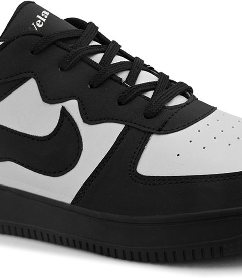 Velarro Casual Shoes for Men Sneakers For Men (Black , 8) - Image 7