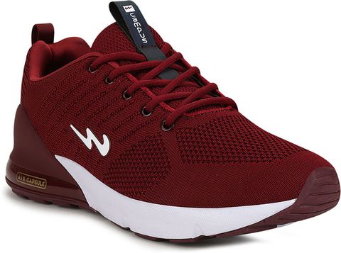 CAMPUS MIKE (N) Running Shoes For Men (Burgundy , 10) - Image 6