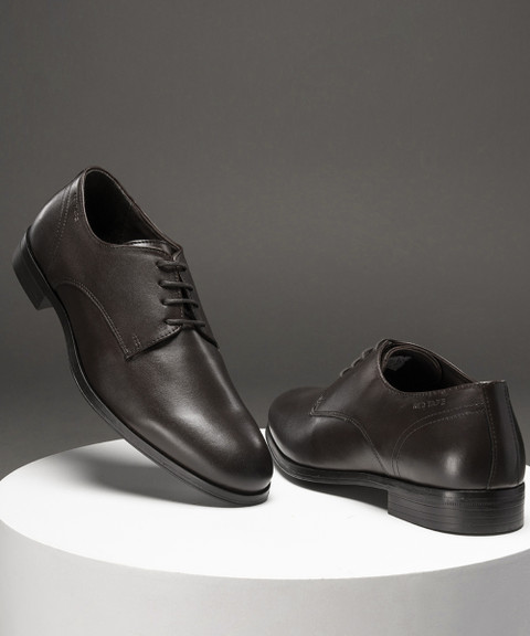 RED TAPE Formal Derby Shoes for Men Real Leather Shoes With Low - Main Image