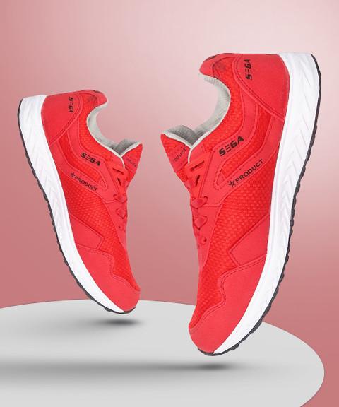 Athletic Shoe Sega Shoes Price 450 Red SEGA Red-Marathon Running