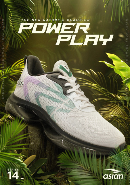 asian asian Gym,Sports,Walking,Stylish,Extra Comfort Running Shoe For Men  POWERPLAY-14 Running Shoes For Men