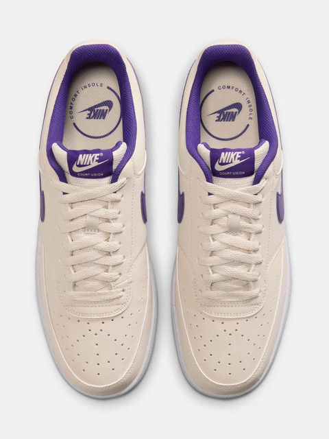 Nike Court Vision Low Orewood Brown/Court Purple Athletic Shoes NIKE NIKE COURT VISION LO Sneakers For Men - Buy NIKE NIKE  main image 2