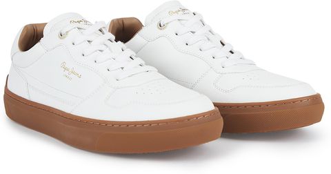 Pepe Jeans Sneakers For Men (White , 11) - Image 4