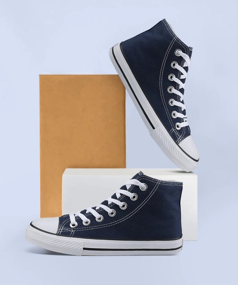 TRENDUTY High Top Walking,GymWear, DailyUse Casual Canvas Shoes