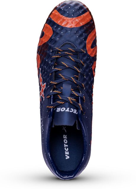 VECTOR X Venom Soccer Studs With PU Upper Embossed | TPU Sole
