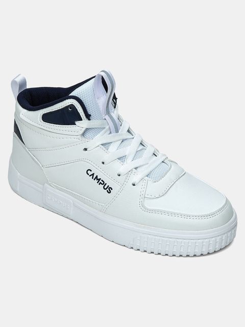 Campus OG-22 High Tops Men's Sneakers, White, Size 8 - Image 4