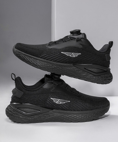 Red Tape Comfortable Black Walking Shoes Womens Women Low-Top Lace