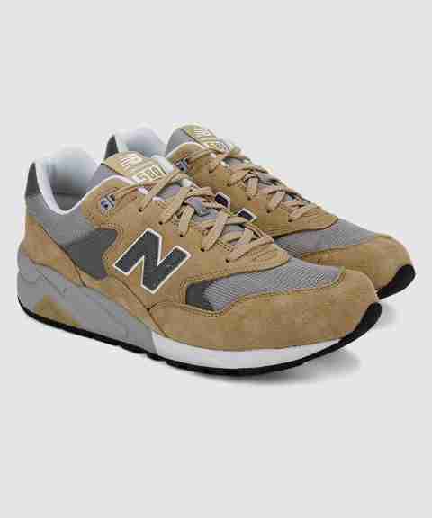 New Balance 580 Running Shoes For Men - Buy GREY-OLIVE Color New