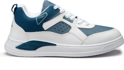 asian Sneaker Casual Shoes for Men | Soft Cushioned Insole, Slip-Resistance Sneakers For Men (White, Blue , 8) - Image 7