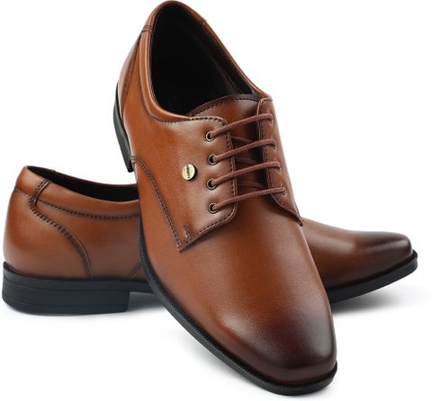 LIBERTY Fortune BENSTOCK1E Formal Derby Shoes for Men (Tan, UK 8) - Image 8
