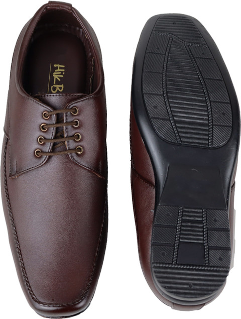 HIKBI Leather Formal Office Shoes/Daily Wear/Formal Shoes Lace Up For Men