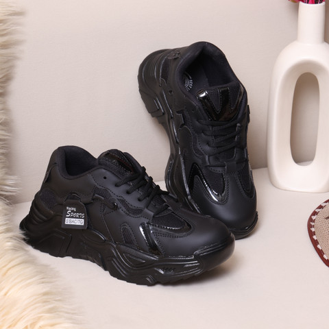 Chunky Sneakers Black Going Out Sneakers Chunky Sneakers Shoes For