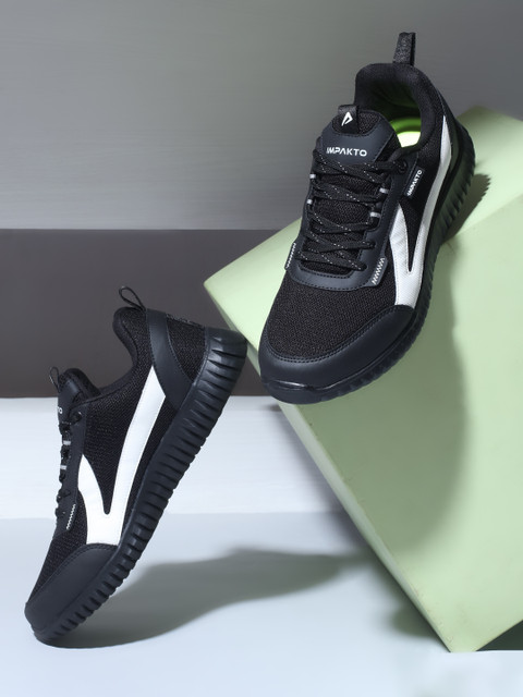 Impakto by Ajanta Impakto Driftwave Casual, Sports, Running,Walking Lace-Up  Wide toe box EVA Walking Shoes For Men